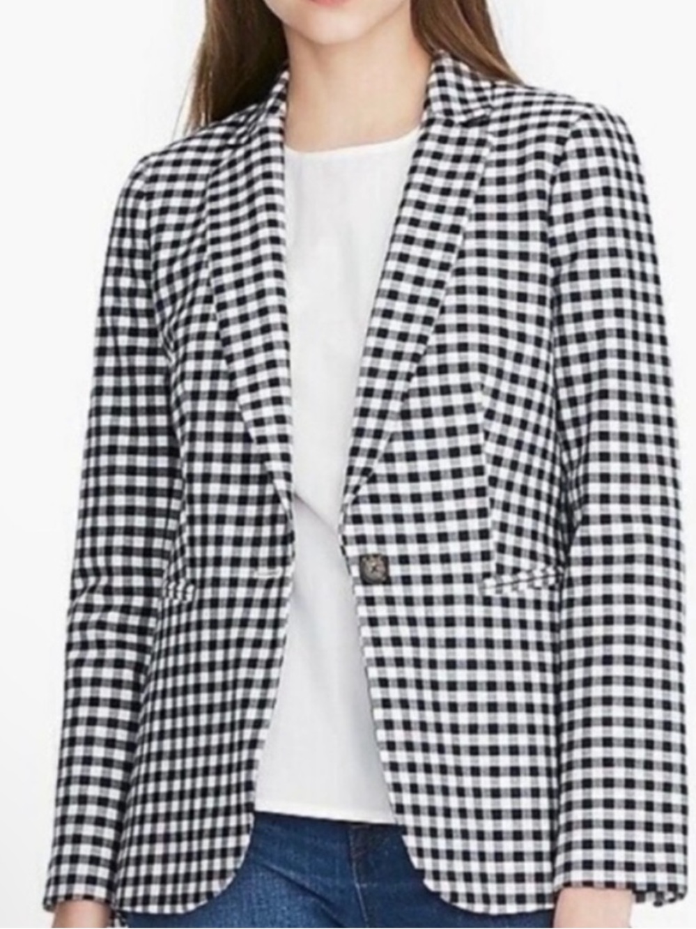 J. Crew Parke Gingham Blazer - Picture 8 of 12